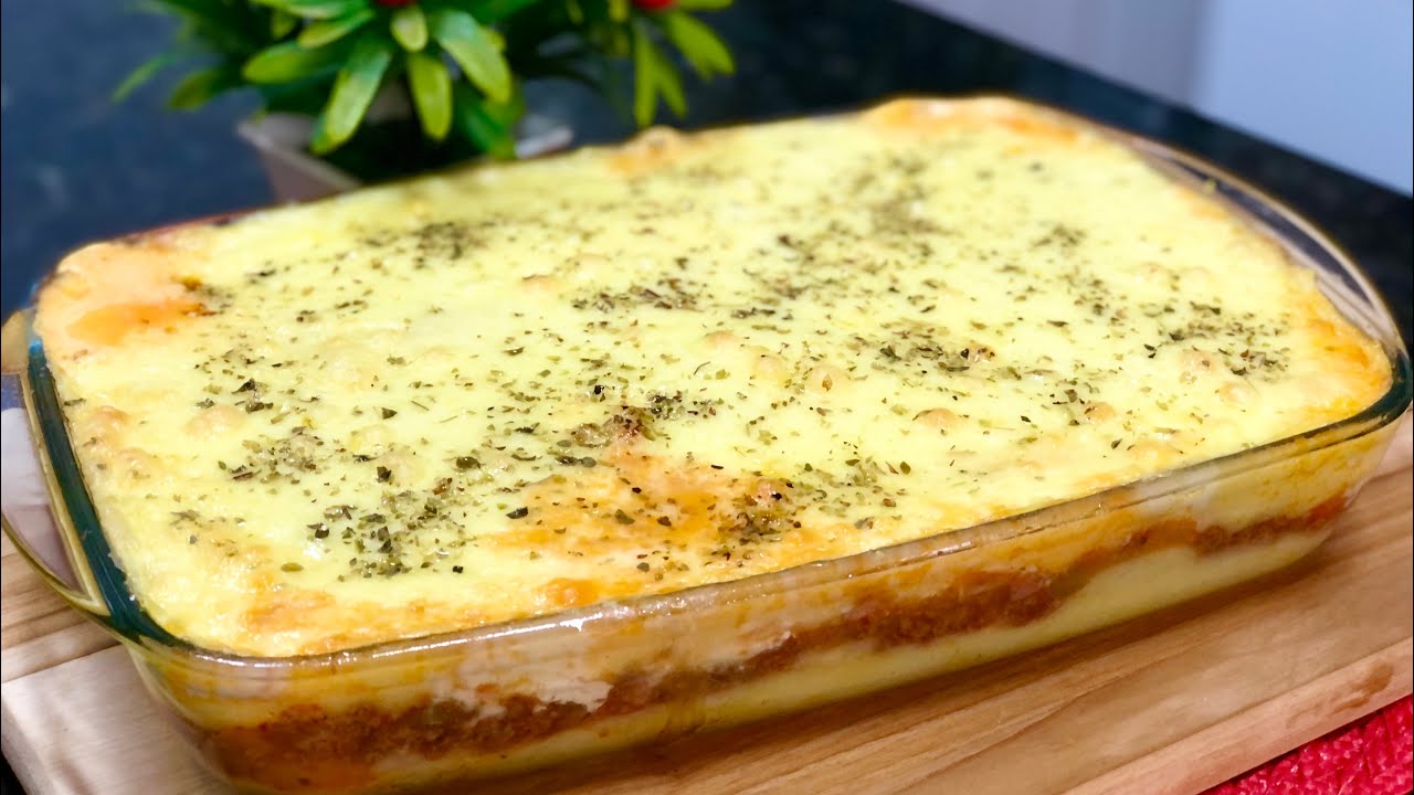 POLENTA RECHEADA COM CARNE MOÍDA | DELICIOSA E SUPER CREMOSA | RECEITINHAS COM AMOR ❤️