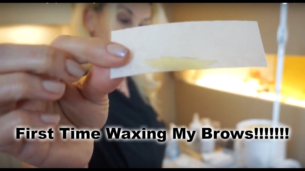 First Time Waxing My Brows!!! Vlog YouTube