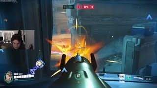 15.4K DMG! CARRY DPS! JAKE PRO ASHE + HANZO + TRACER GAMEPLAY OVERWATCH 2 SEASON 5 TOP 500