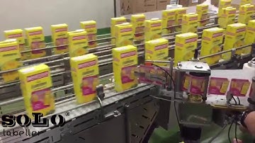 Flexcy Applicator Labelling Machine | Beverage Labelling | Solo Labeller Technology