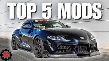 TOP 5 MODS FOR YOUR SUPRA! l Speedindustry
