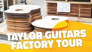 ¿Cómo se fabrican las guitarras Taylor?