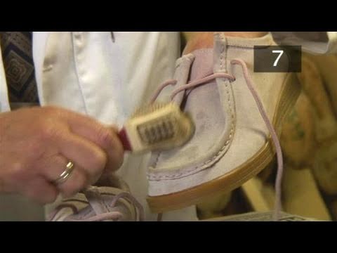 How To Clean Suede Shoes - YouTube