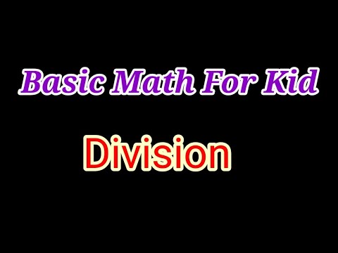 Division trick by Cikgutube | Division for Kids | Basic Math Learning Video