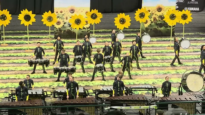 Choctawhatchee high school at WGI semifinals in Dayton