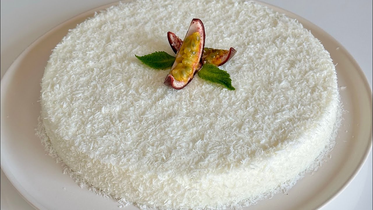 ГЛАДКИЙ КОКОСОВЫЙ ДЕСЕРТ ЗА 5 МИНУТ! БЕЗ ГЛЮТЕНА, БЕЗ ЖЕЛАТИНА, БЕЗ ЯИЦ, ВКУСНО!