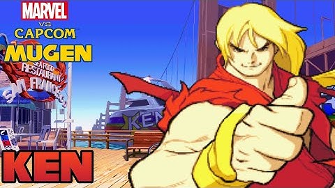 Marvel VS Capcom M.U.G.E.N: Arcade Mode with Ken