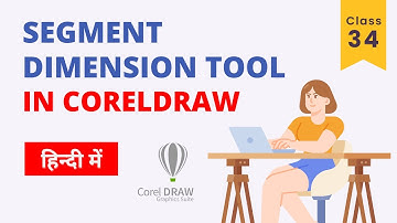 CorelDRAW Segment Dimension Tool Tutorial in Hindi | How to Use it @KKLearningHub