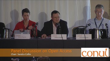 Open Access Panel Discussion CONUL2017
