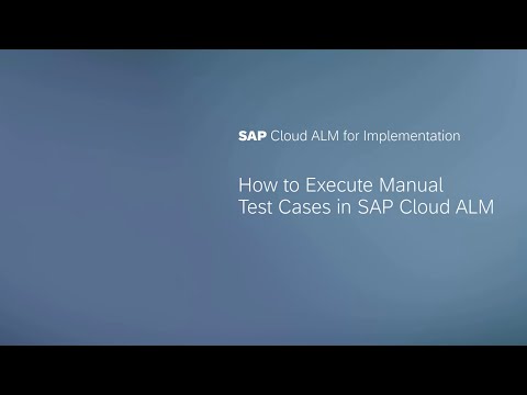 Video: Bagaimana Anda menjalankan manual test case di ALM?