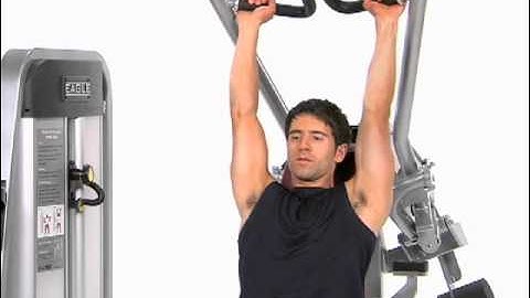 Bilateral, User Defined Shoulder Press - Cybex Eagle Shoulder Press
