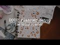 2022 planner setup