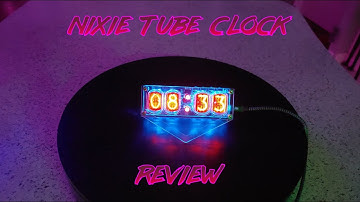 Soviet-Era Nixie Tube Clock Unboxing & Review