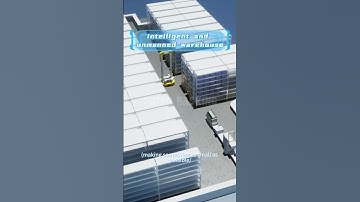 AGV rack #rack #warehouse #mobileracking #factory #agv #solution #automation