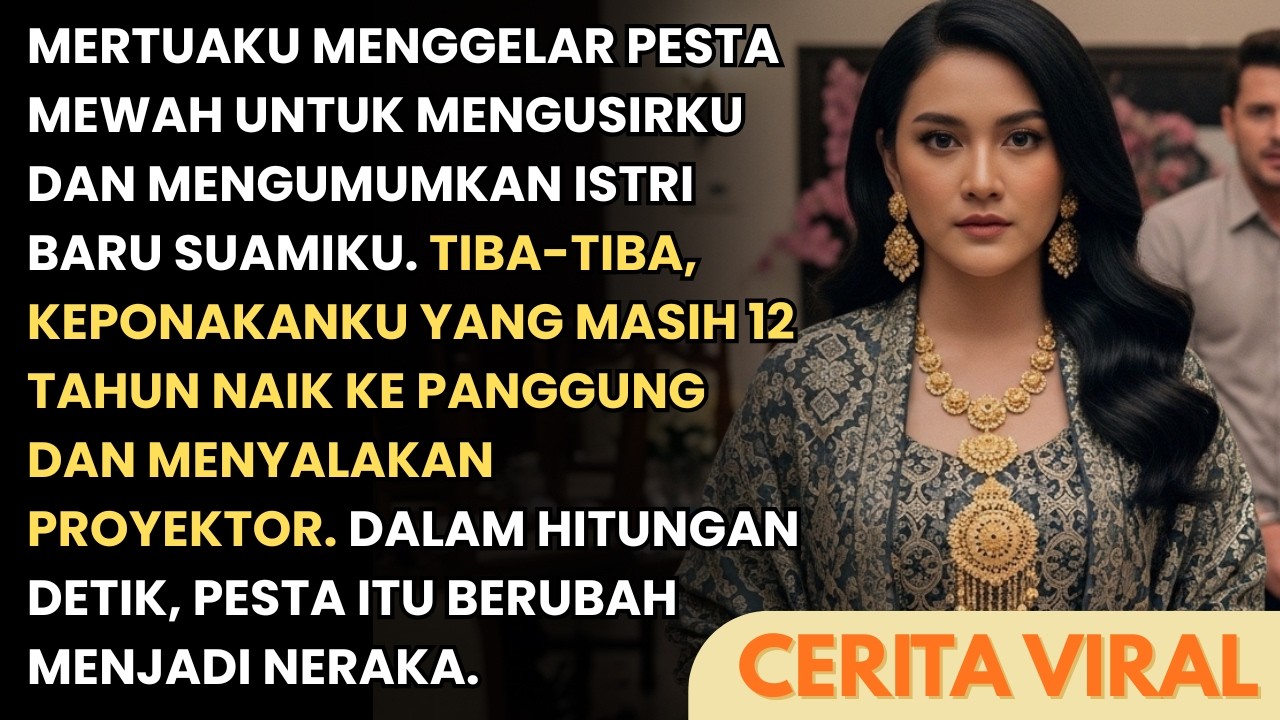 MERTUA GELAR PESTA MEWAH UNTUK MENGUSIRKU - TIBA2 PONAKANKU SETEL VIDEO DI PANGGUNG BUAT SEMUA SYOK