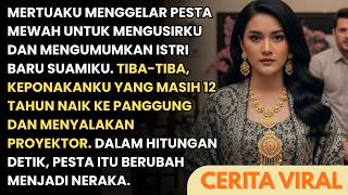 Mertua Gelar Pesta Mewah Untuk Mengusirku  Tiba2 Ponakanku Setel  Di Panggung Buat Semua Syok