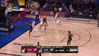 Danny Green Full Play Heat Vs Lakers 2019-20 Finals Game 2 Smart Highlights
