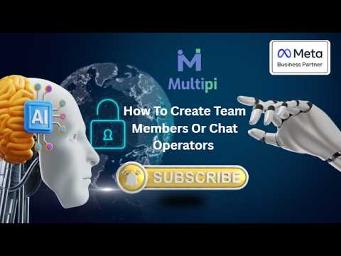 How To Create Team Members Or Chat Operators | Multipi Automation