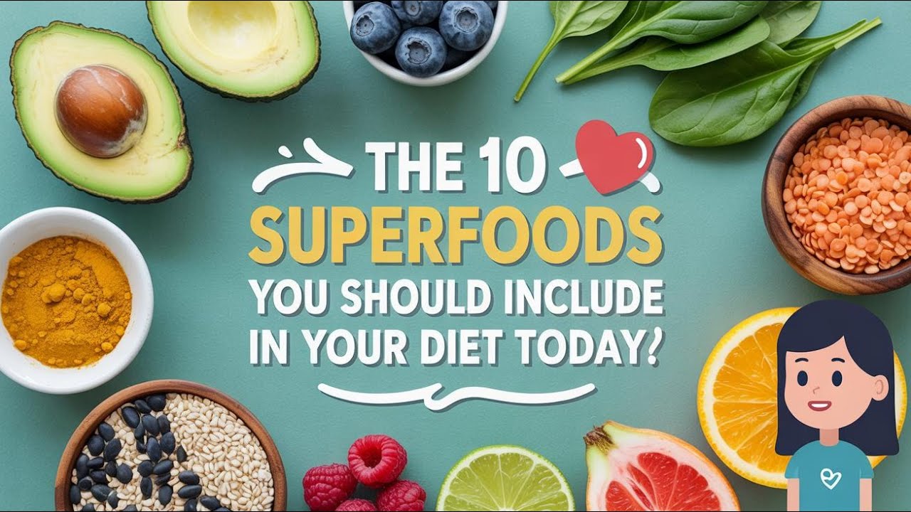 The 10 Superfoods You Should Include in Your Diet Today - YouTube