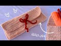 مقلمة كروشيه سهلة للمبتدئين Crochet Pencil Case 