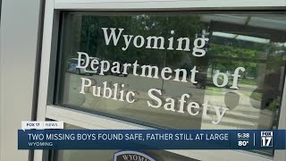 2 Wyoming boys taken by biological father found safe