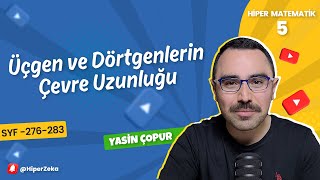 5.Sınıf  Hiper Matematik  Üçgen ve Dörtgenlerin Çevre Uzunluğu  Sayfa 276283