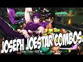 JoJo's Bizarre Adventure: All Star Battle - Joseph Combo Video