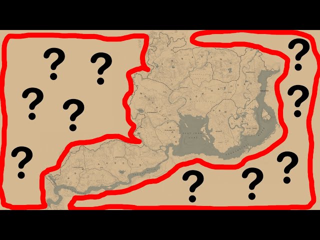 RDR 2 world map