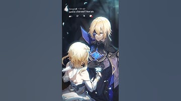 Lumine x Dainsleif 💛🌌