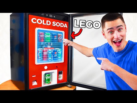 I Built The ULTIMATE LEGO VENDING Machine!!