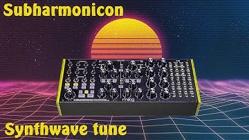Subharmonicon Synthwave tune - with Digitakt, Grandmother