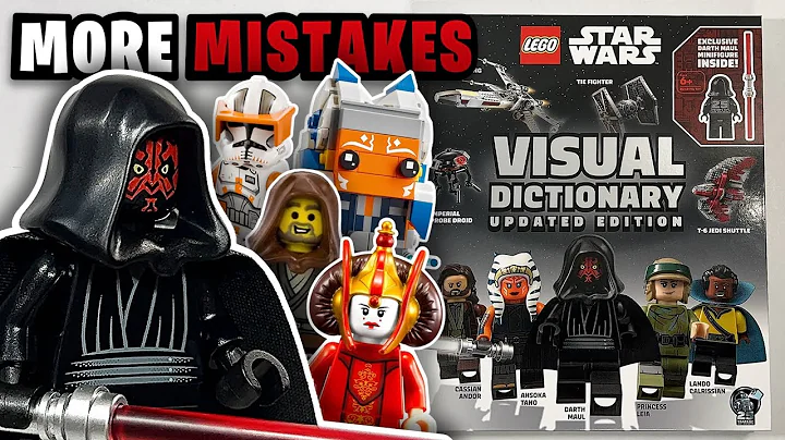LEGO Star Wars Visual Dictionary Updated Edition - Mistakes & Omissions... The Usual