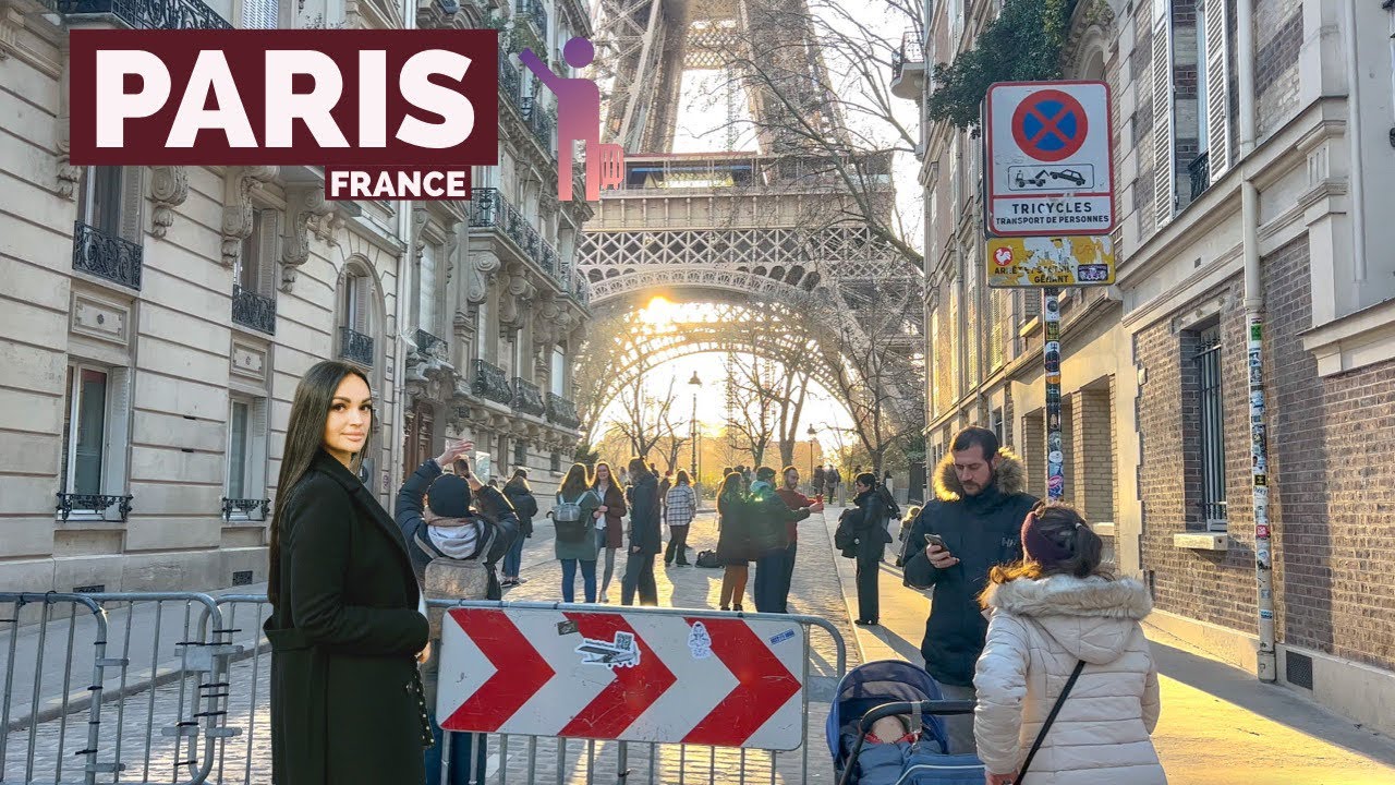 Paris, Francia | Introduction Scenes | Tour a Piedi 4K