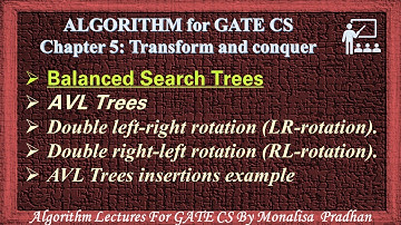 Ch 5.9 : AVL Trees | R-rotation | L-rotation |LR-rotation |RL-rotation