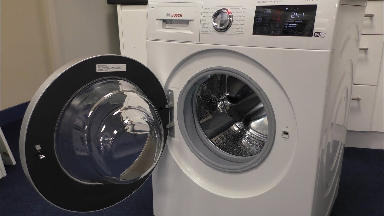 Bosch Wat286hogb 9kg I Dos Washing Machine Youtube