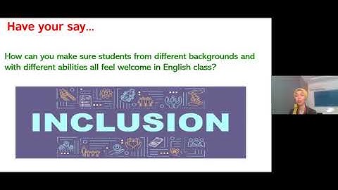 AskHala III webinar #1 :How to create inclusive classrooms