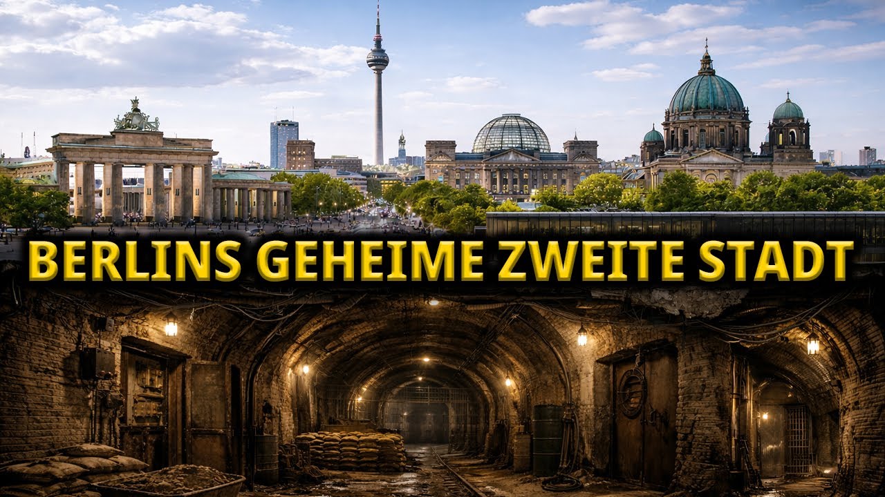 Unter Berlin: Die Stadt unter der Stadt – was wurde hier wirklich versteckt?