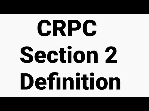 CRPC section 2