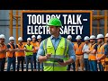 🔌 Toolbox Talk – Electrical Safety | Safety Officer Training @TheHSECoach