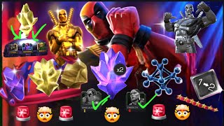 MCOC Massive Crystal Spring Cleanup!!! CEO 100000000% | Deadpool Galore!! 🚨🚨