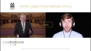 Bass Part for #Hallelujah Virtual Choir | The Tabernacle Choir