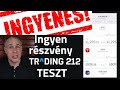 Ingyenes részvényvásárlás - Trading212 TESZT