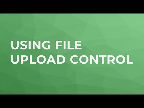Using File Upload