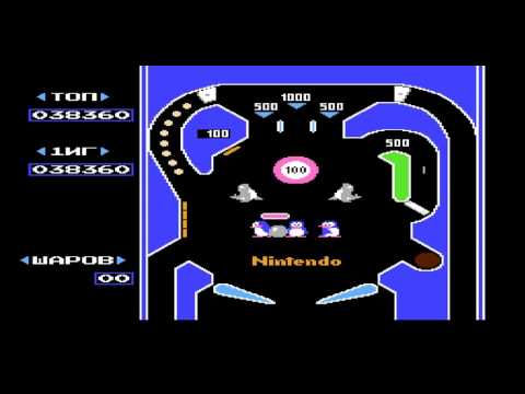 Прохождение NES (Dendy) [040] Pinball