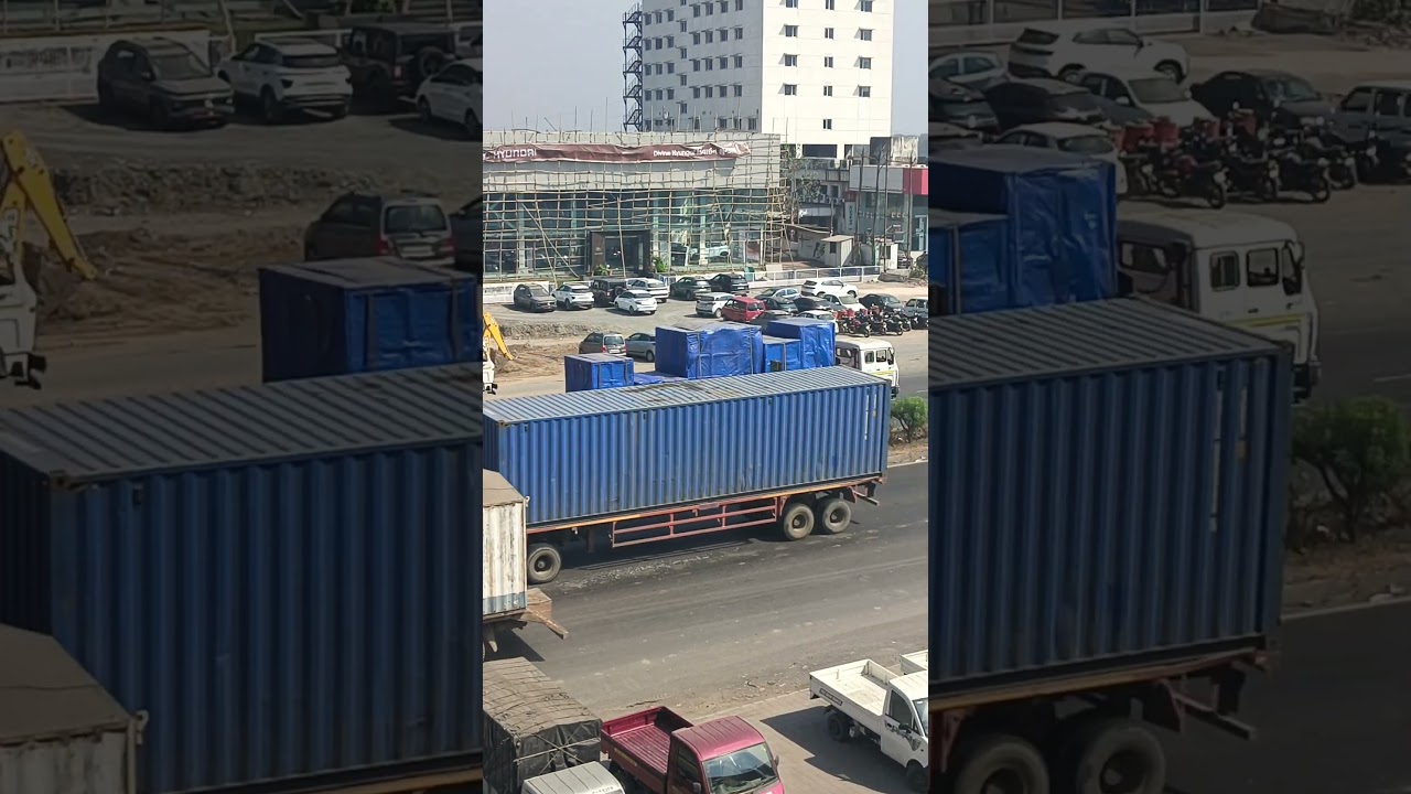 India biggest truck load mumbai to chennai express 