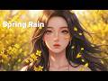 Fall Asleep in 5 Minutes 🌸 Spring Blossom Rain &amp; Soft Piano for Deep Sleep