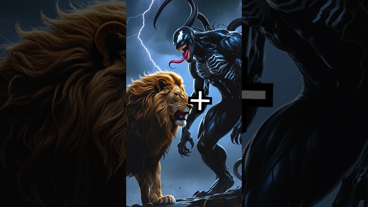 Let's create Venom vs All animal  hybrid!☠️