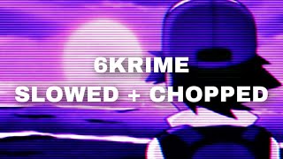 LIL DUDE - AMIRI (SLOWED + CHOPPED BY. 6KRIME)