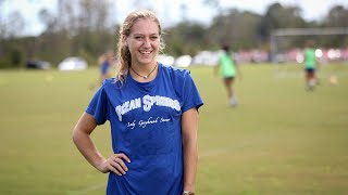 Ocean Springs kicker Kaylee Foster's message for young girls: 'It's OK to be you'