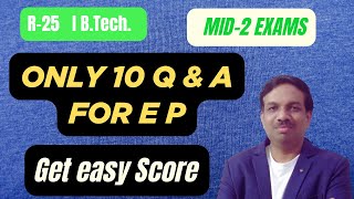 Important 10 concepts for Engineering Physis -MID-II  (R-25) with pdf